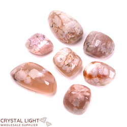 Flower Agate Large Tumble Lot