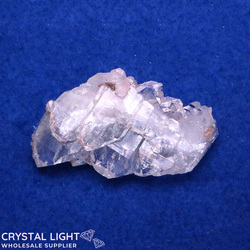 Small Crystal Specimens: Sacred Rose Faden Quartz Cluster