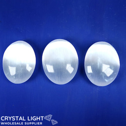 Soapstones & Palmstones by Quantity: Selenite Soapstone