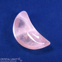 Rose Quartz Crescent Dish (Single)