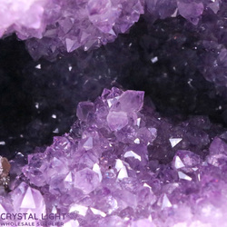 Single Druse Pieces: Amethyst Druse Large with Flower