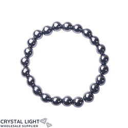 Magnetic Hematite Bracelet 8mm