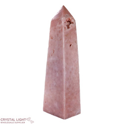 Single Point Listings: Pink Amethyst X-Large Obelisk