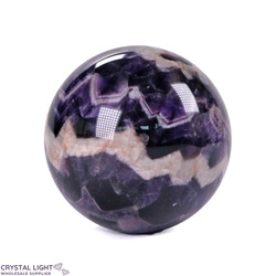 Chevron Amethyst Sphere /55mm