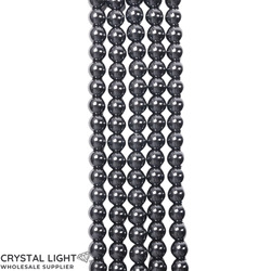 Hematite Beads 6mm (Non Magnetic) 