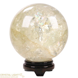 Spheres: Natural Citrine Sphere  /164mm