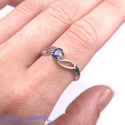 Sterling Silver Rings: Blue Kyanite Ring