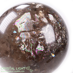 Spheres: Smokey Quartz Sphere (AAA GRADE) /189mm