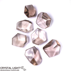 Faceted Shapes: Smokey Quartz Faceted Shape Lot
