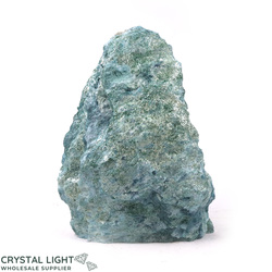 Rough Cut Bases: Fuchsite Rough Cut Base