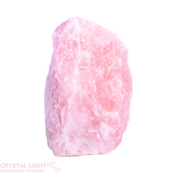 Rough Cut Bases: Rose Quartz Rough Cut Base