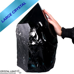 Black Obsidian Cut Base Point (XL)