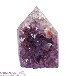 Amethyst Agate Druse Point