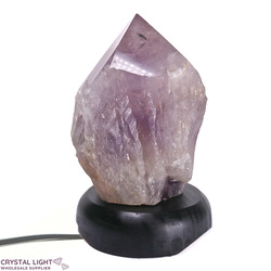 Amethyst Point Lamp