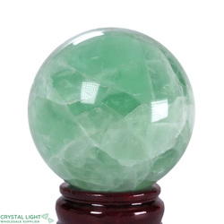 Spheres: Green Fluorite Sphere /82mm