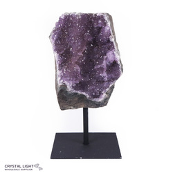 Display Pieces on Stand: Amethyst Druse On Stand
