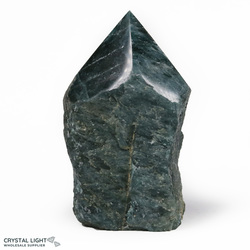 Cut Base Points: Green Apatite Cut Base Point