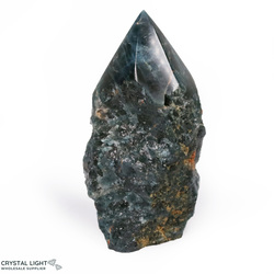 Green Apatite Cut Base Point