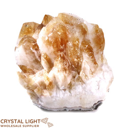 Single Druse Pieces: Citrine Druse Piece