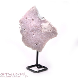 Display Pieces on Stand: Pink Amethyst on Stand