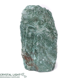 Rough Cut Bases: Fuchsite Rough Cut Base