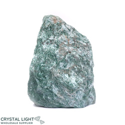 Rough Cut Bases: Fuchsite Rough Cut Base