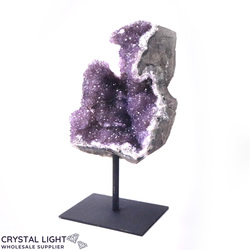 Display Pieces on Stand: Amethyst Druse on Stand