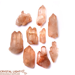 Cluster Lots: Tangerine Quartz Cluster Lot