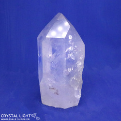 Cut Base Points: Clear Quartz Cut Base Point