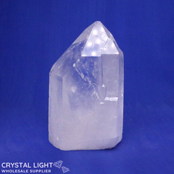 Quartz Semi Polished Point