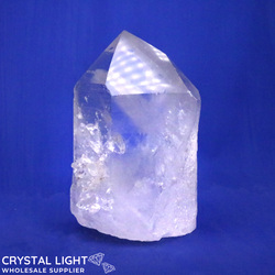 Cut Base Points: Clear Quartz Cut Base Point