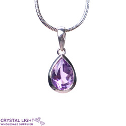 Amethyst Drop Pendant