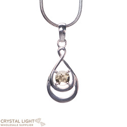 Citrine Double Drop Pendant