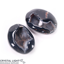 Agate Druse Palmstone Lot