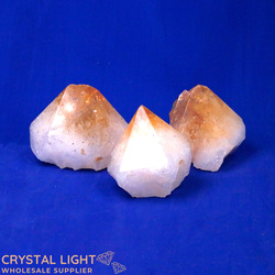 Bulk Points (By Weight/Per Piece): Citrine Cut Base Lot