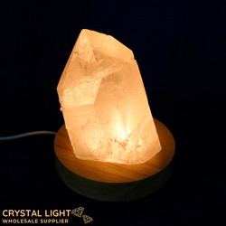 Quartz Point on LED Stand