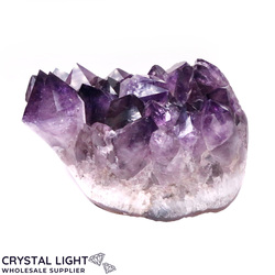Single Druse Pieces: Amethyst Polished Druse