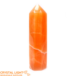 Orange Calcite Point