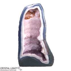 Amethyst Geodes: Amethyst Agate Geode
