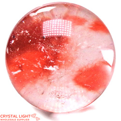 Spheres: Strawberry Obsidian Sphere /155mm