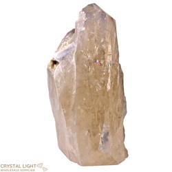 Citrine Cathedral with Dumortierite