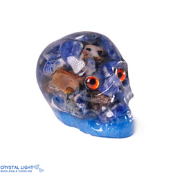 Skulls: Resin Skull Small - Sodalite