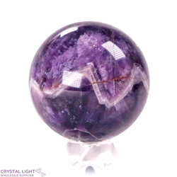 Spheres: Chevron Amethyst Sphere /51mm