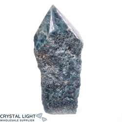 Green Apatite Cut Base Point