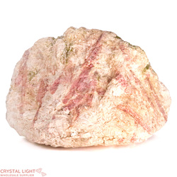 Pink and Green Tourmaline on Matrix