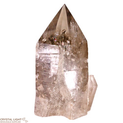 Natural Points: Smokey Quartz Cut Base Point Large