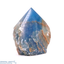 Blue Onyx Cut Base Point