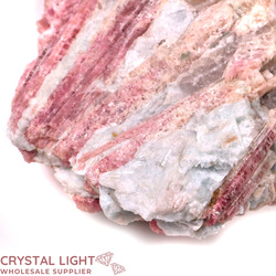 Pink Tourmaline on Matrix (Large)