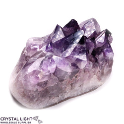 Single Druse Pieces: Amethyst Polished Druse