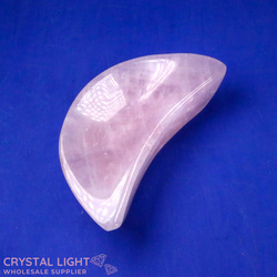 Rose Quartz Crescent Dish (Single)